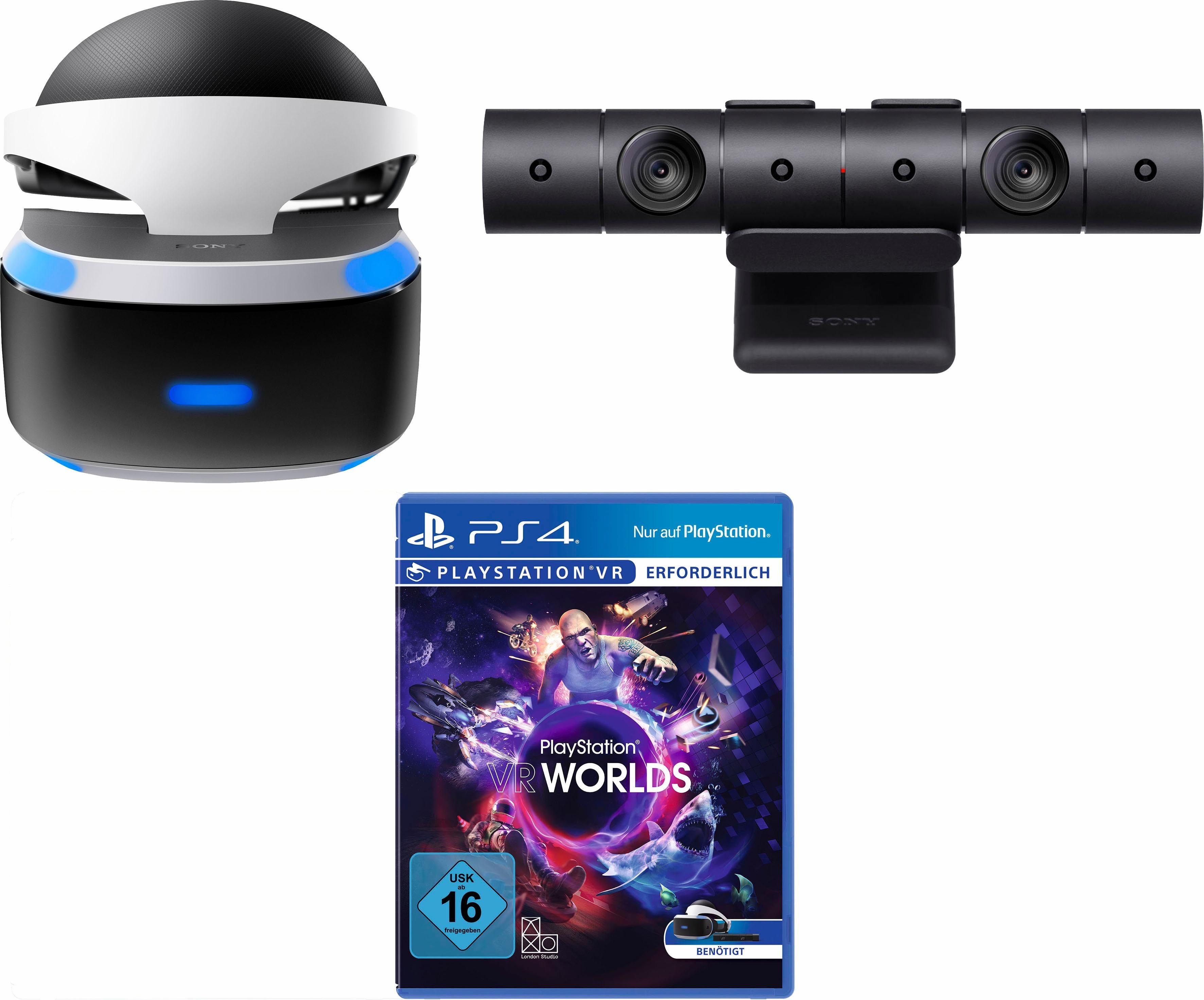 PlayStation VR Brille + VR Worlds (DLC) + PS4 Kamera + Astro Bot Rescue Mission VR PlayStation VR Brille + VR Worlds (DLC) + PS4 Kamera + Astro Bot Rescue Mission VR