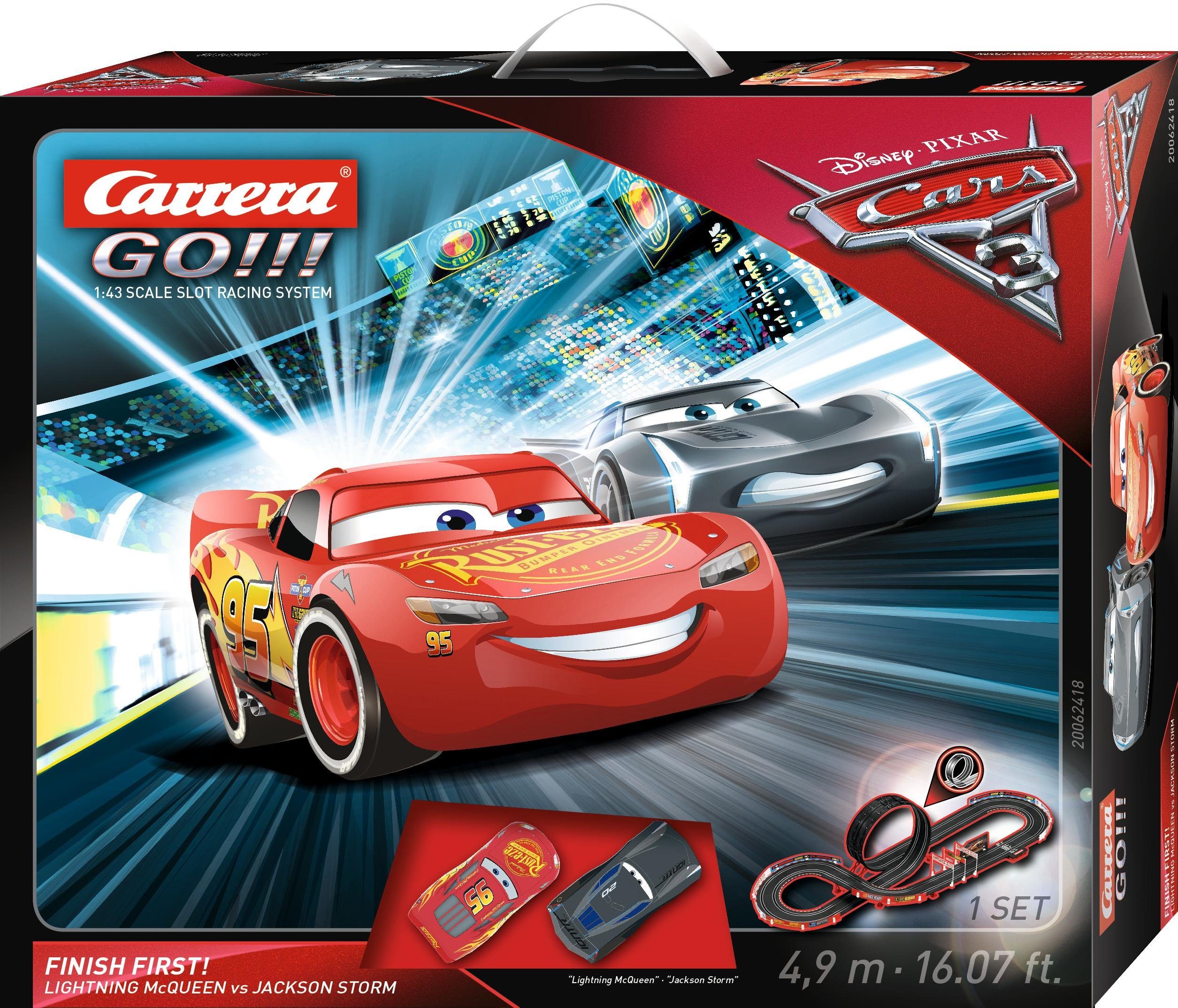 Carrera Autorennbahn, »Carrera® GO!!! Disney/Pixar Cars 3