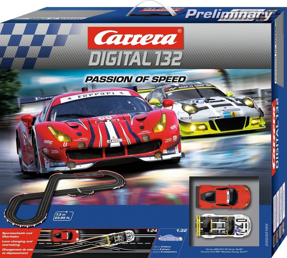 Carrera Autorennbahn, »Carrera® Digital 132 Passion of