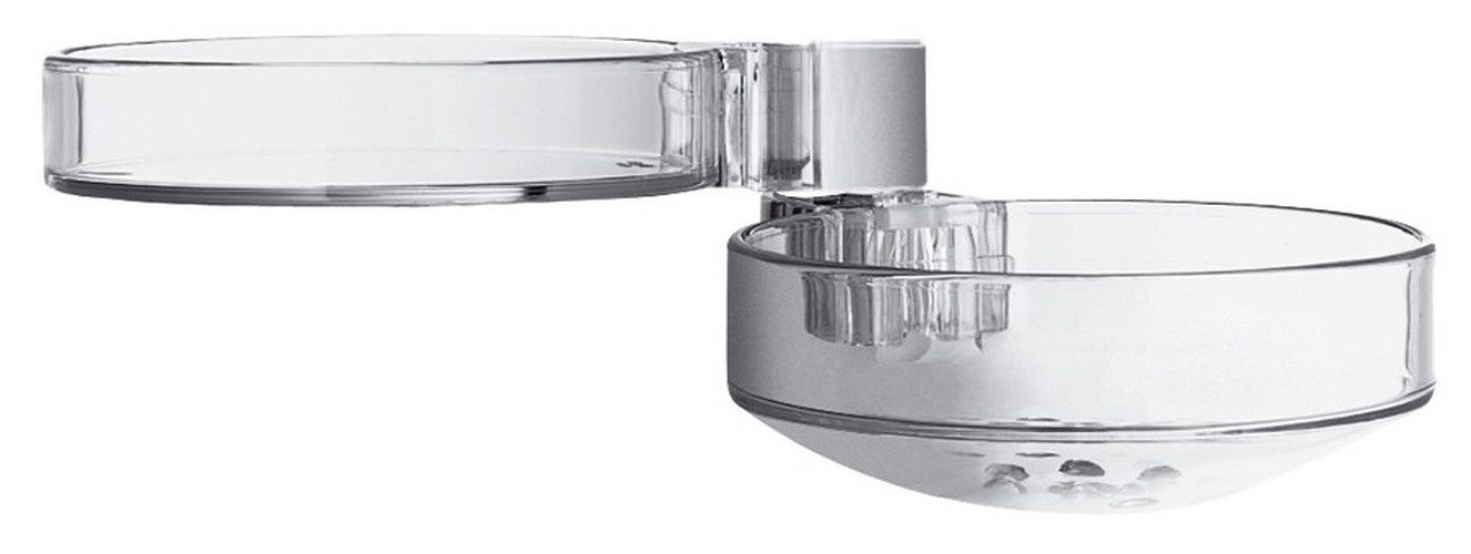 hansgrohe Seifenschale Cassetta D, Glasklar