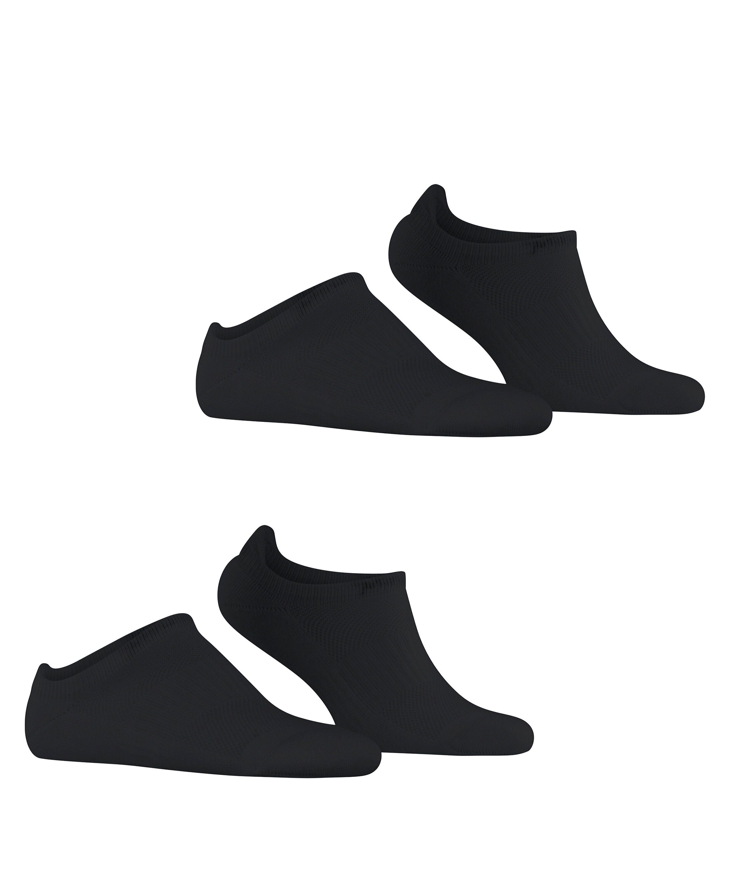 sortiment Basic aus (2-Paar) Esprit Sneakersocken (0010) Biobaumwolle Active 2-Pack