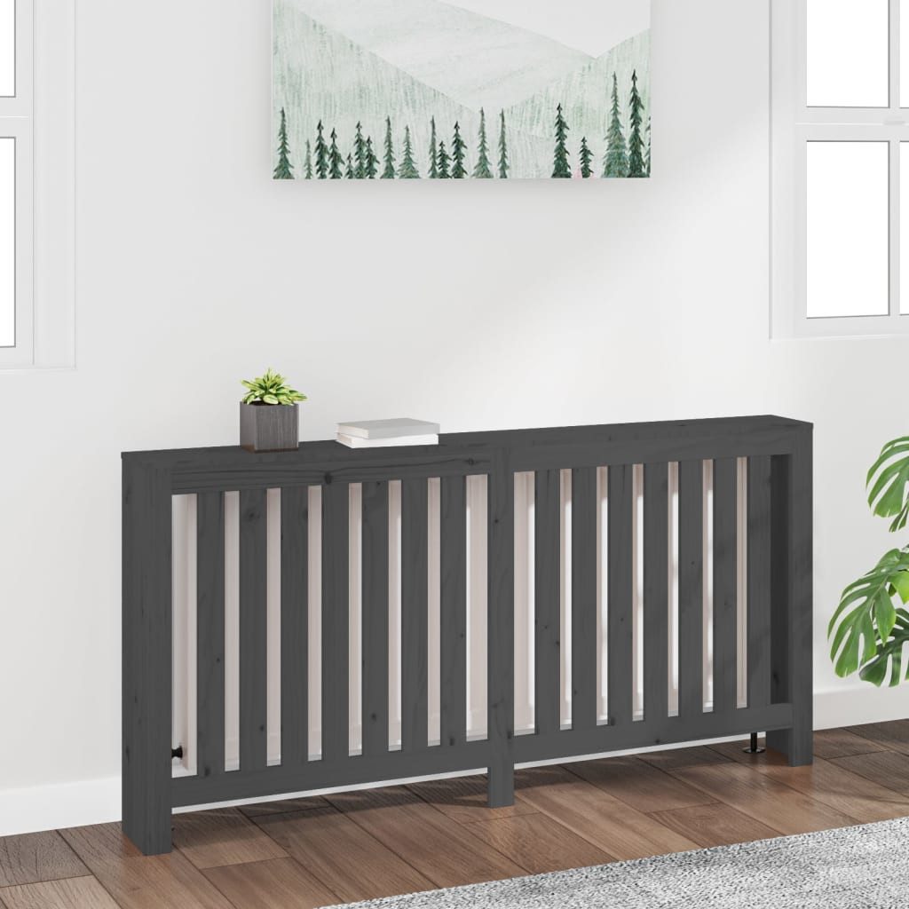vidaXL Heizungsverkleidung 169 x 19 x 84 cm Heizungsverkleidung Heizungsabdeckung Heizkörperverkl