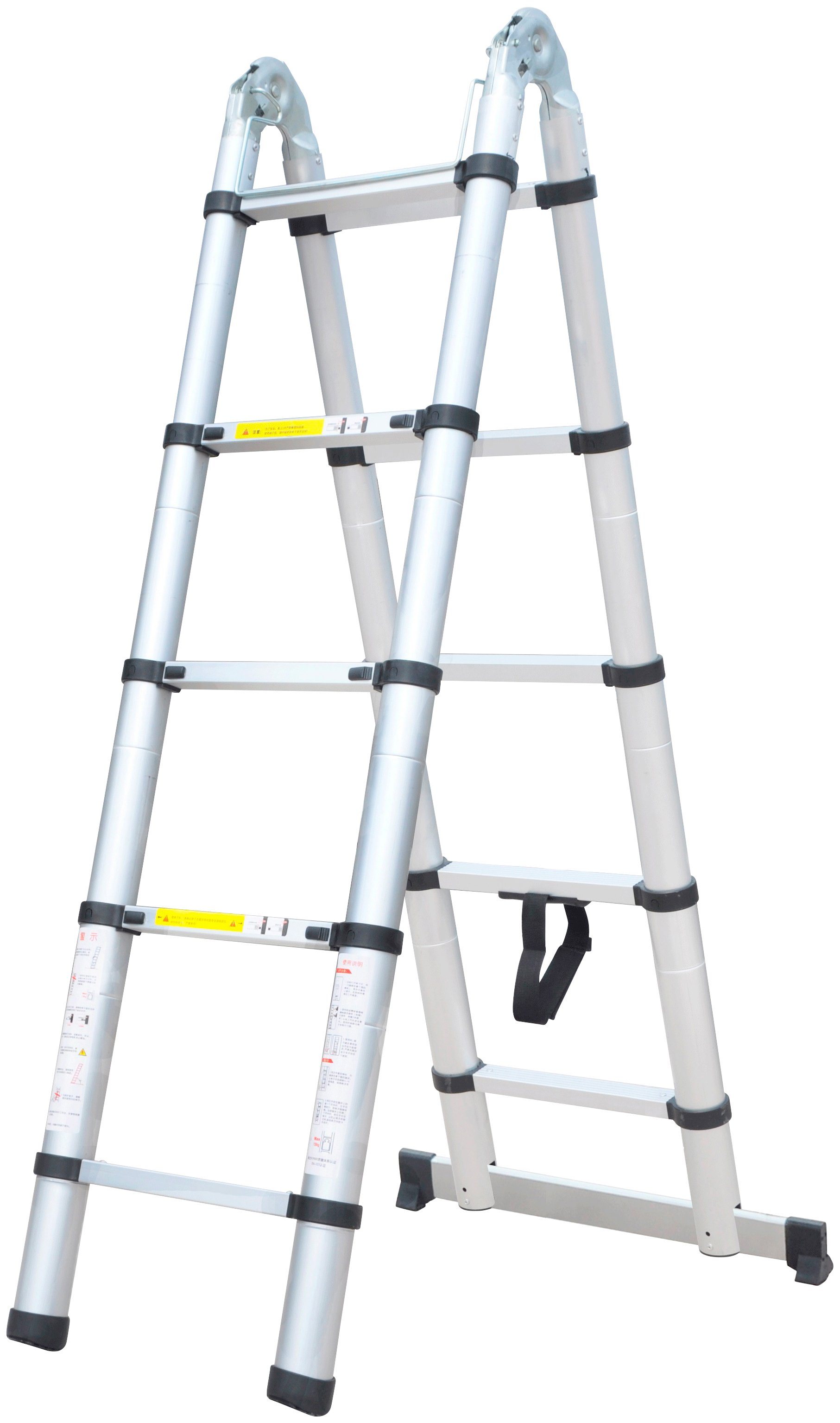 Teleskopleiter »Alu Klapp- und Anlegeleiter«, 2 x 1.6 m (Total 3,2 m) Teleskopleiter »Alu Klapp- und Anlegeleiter«, 2 x 1.6 m (Total 3,2 m)
