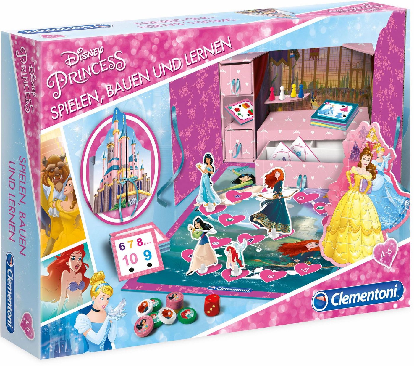 Vorschaubild von Clementoni Lernspiele, »Disney Princess Spielen, Basteln und Lernen « Vorschaubild von Clementoni Lernspiele, »Disney Princess Spielen, Basteln und Lernen «