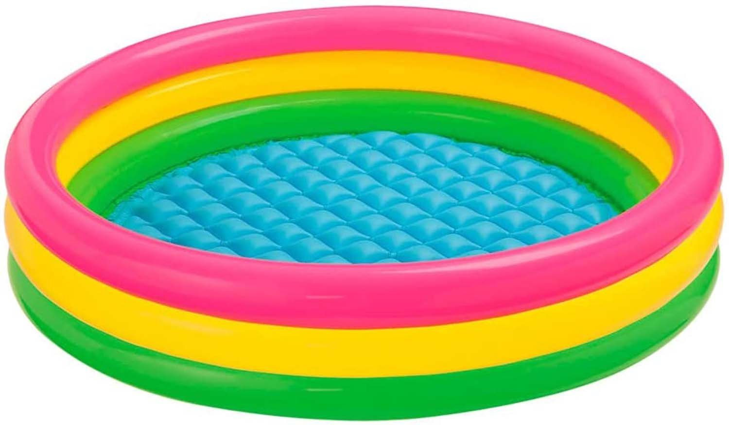 Intex Planschbecken 57412NP Intex 3-Ring-Pool Sunset Glow 114x25 cm