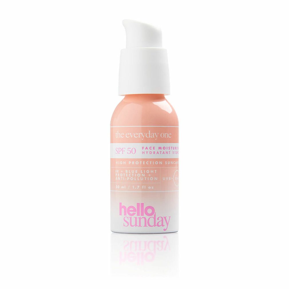 Hello Sunday Tagescreme the everyday one Face moisturiser SPF50, 50 ml