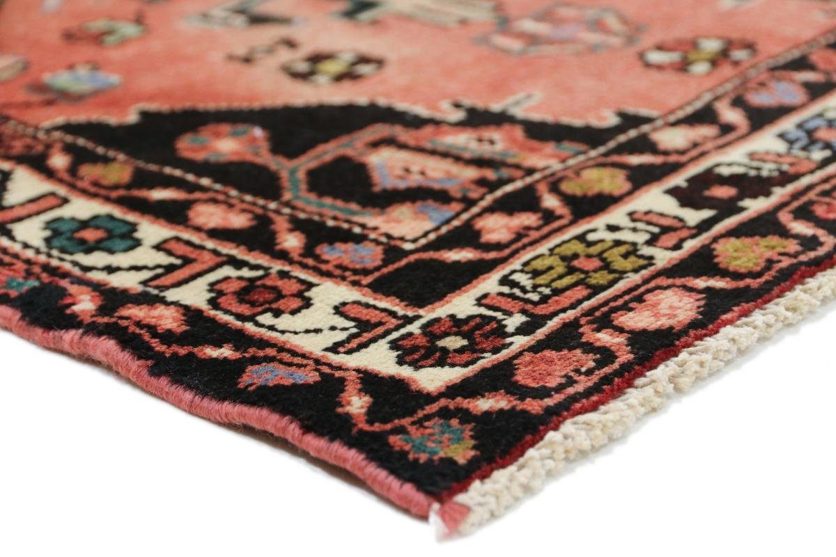 Orientteppich Hamadan 67x161 Handgeknüpfter Orientteppich Nain Trading, 8 mm Höhe: Perserteppich rechteckig, / Läufer