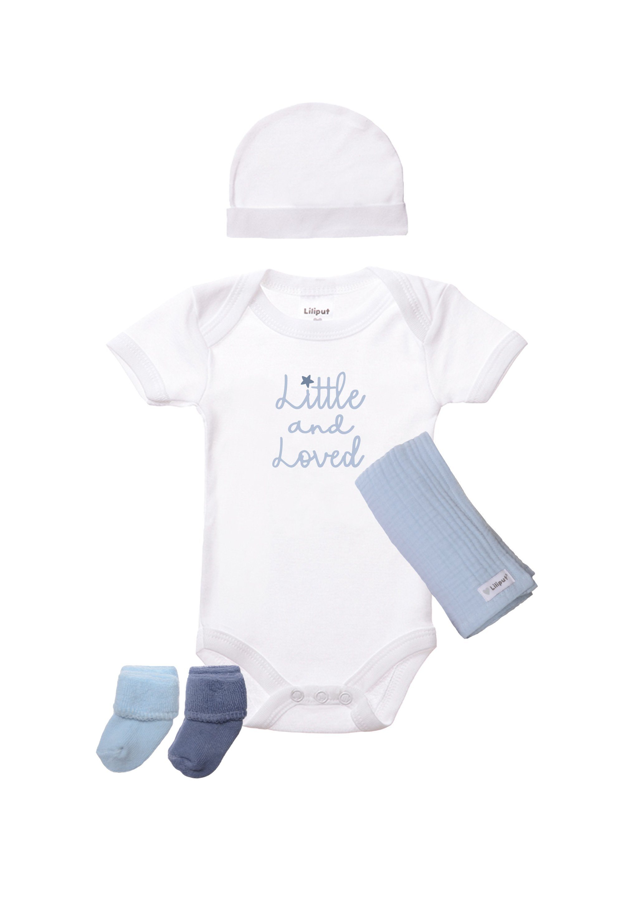 niedlichem Print Erstausstattungspaket mit and Loved (5-tlg) Little Liliput