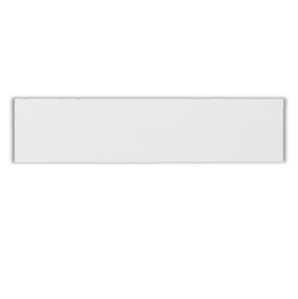 Homestar Zierleiste Wandleiste Fußleiste CU, (20 x 60 mm) Länge 2m, LED -fähig, zum kleben, Styropor, überstreichbar