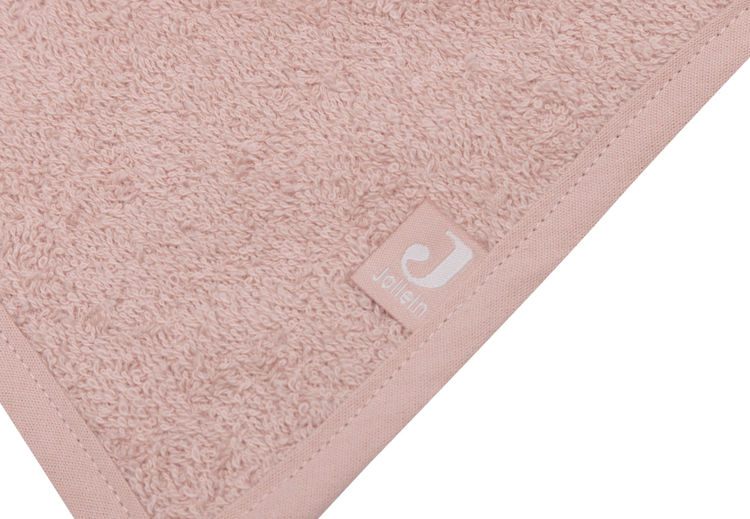 Jollein Lätzchen Baby Bandana aus Baumwolle Frottee mit variablen Druckknöpfen, Saugstarkes Frottee