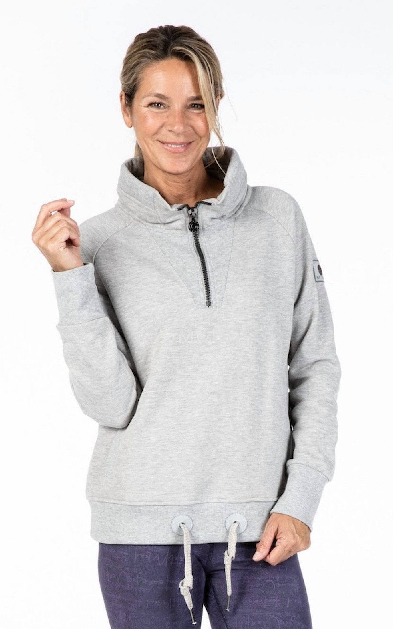 LPO Kapuzensweatshirt VERNON V Women in lässigem Oversized-Schnitt