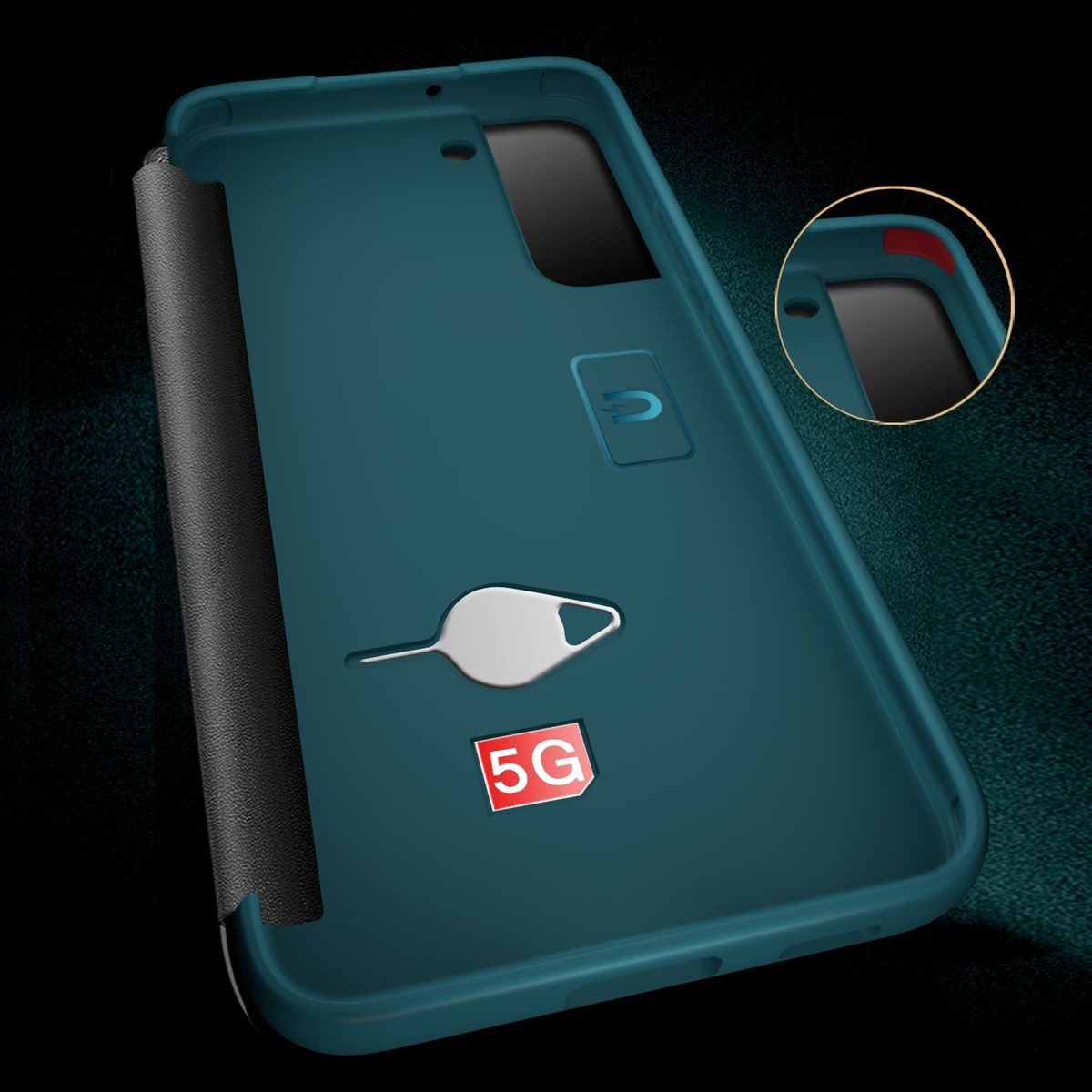 König Design Handyhülle Samsung Galaxy S23 Plus, Schutzhülle Schutztasche Case Cover Etuis Wallet Klapptasche Bookstyle