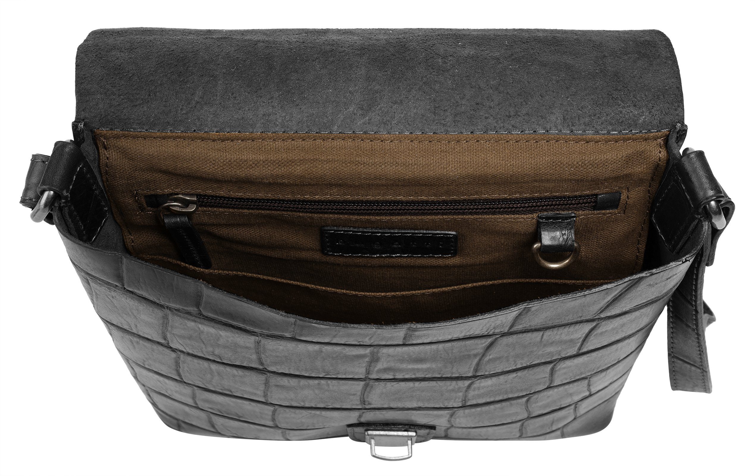 bugatti Umhängetasche NEVIO, echt Leder