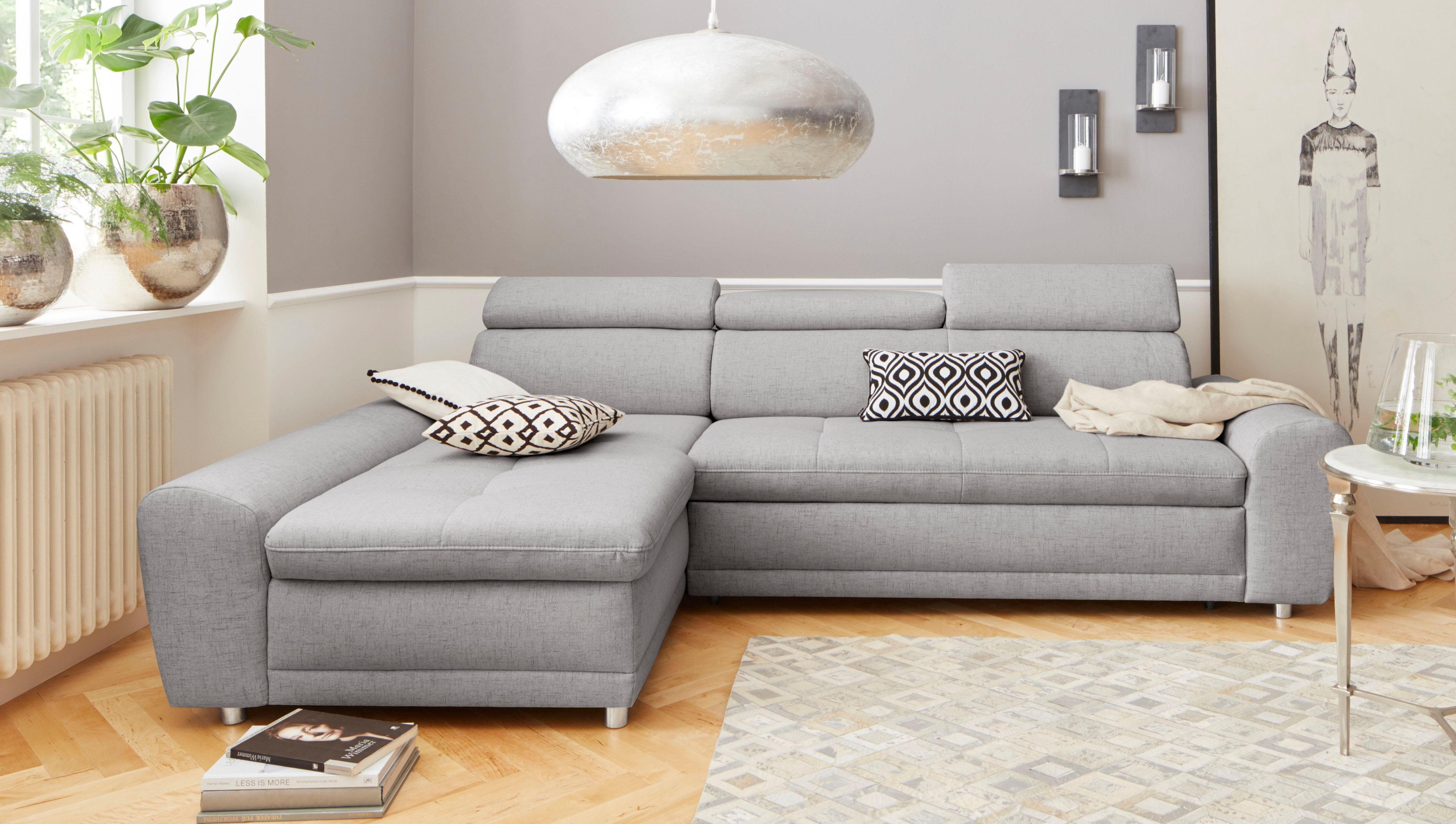 sit&more Ecksofa Riva L-Form, inklusive Kopteilverstellung, günstig online kaufen