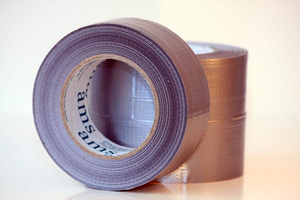 Klebeband Gewebeklebeband 72 mm x 50 m Silber