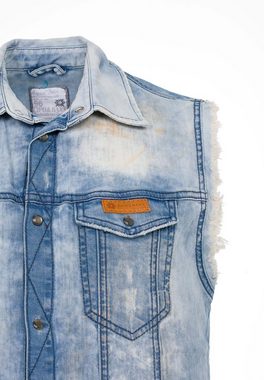 Cipo & Baxx Jeansweste mit Fronttaschen