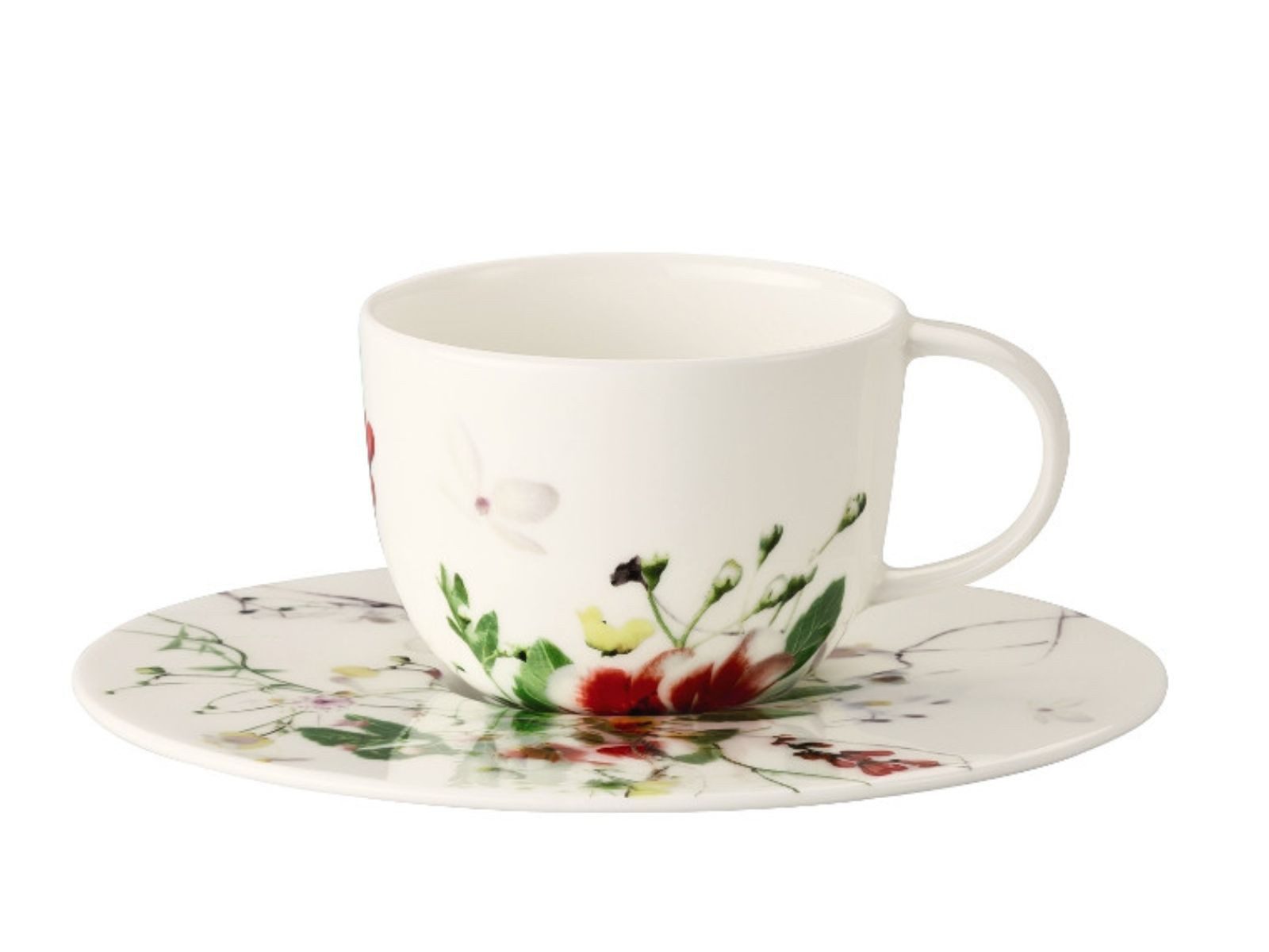 Rosenthal Espressotasse Brillance Fleurs Sauvages Espressotasse 2tlg., Porzellan