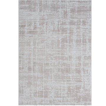 Teppich Kurzflor Modern, Vimoda, Rechteckig, Super Weich, 3D Effekt, Hoch Tief, Luxury