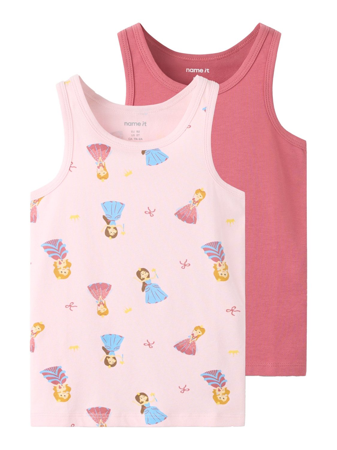 Name It Unterhemd (2-St) Nmftank Top 2P Princess