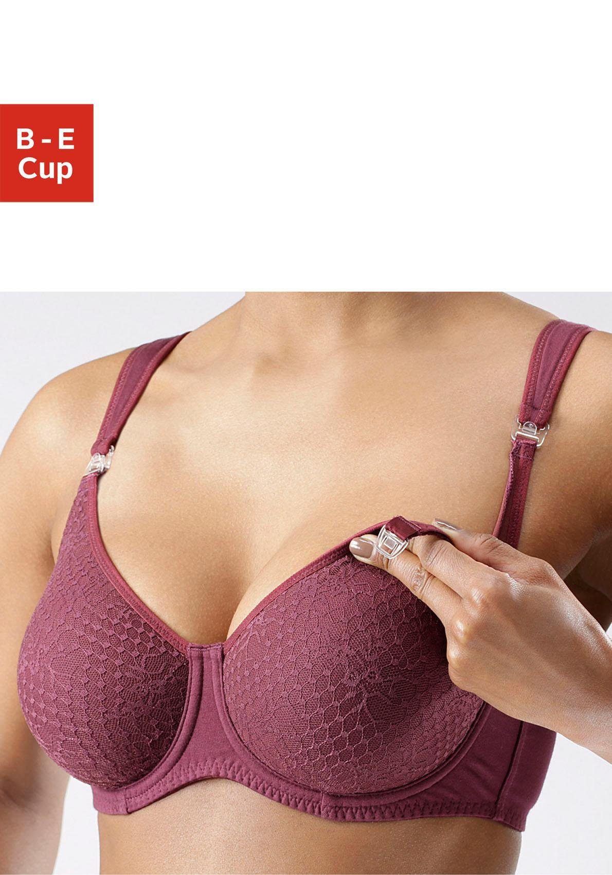 PETITE FLEUR Damen Still-BH - Bügelloser Still-BH Aus Weichem Modal