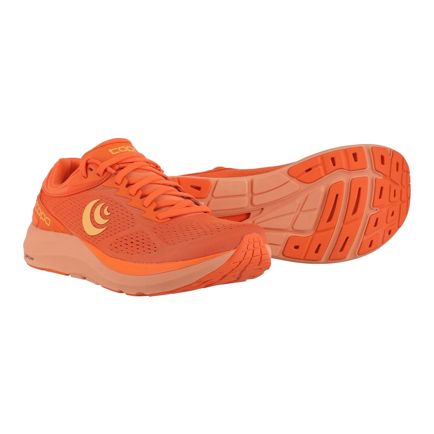 Topo Phantom 3 (Dämpfung, breitere Zehenbox) orange/gelb Herren Laufschuh