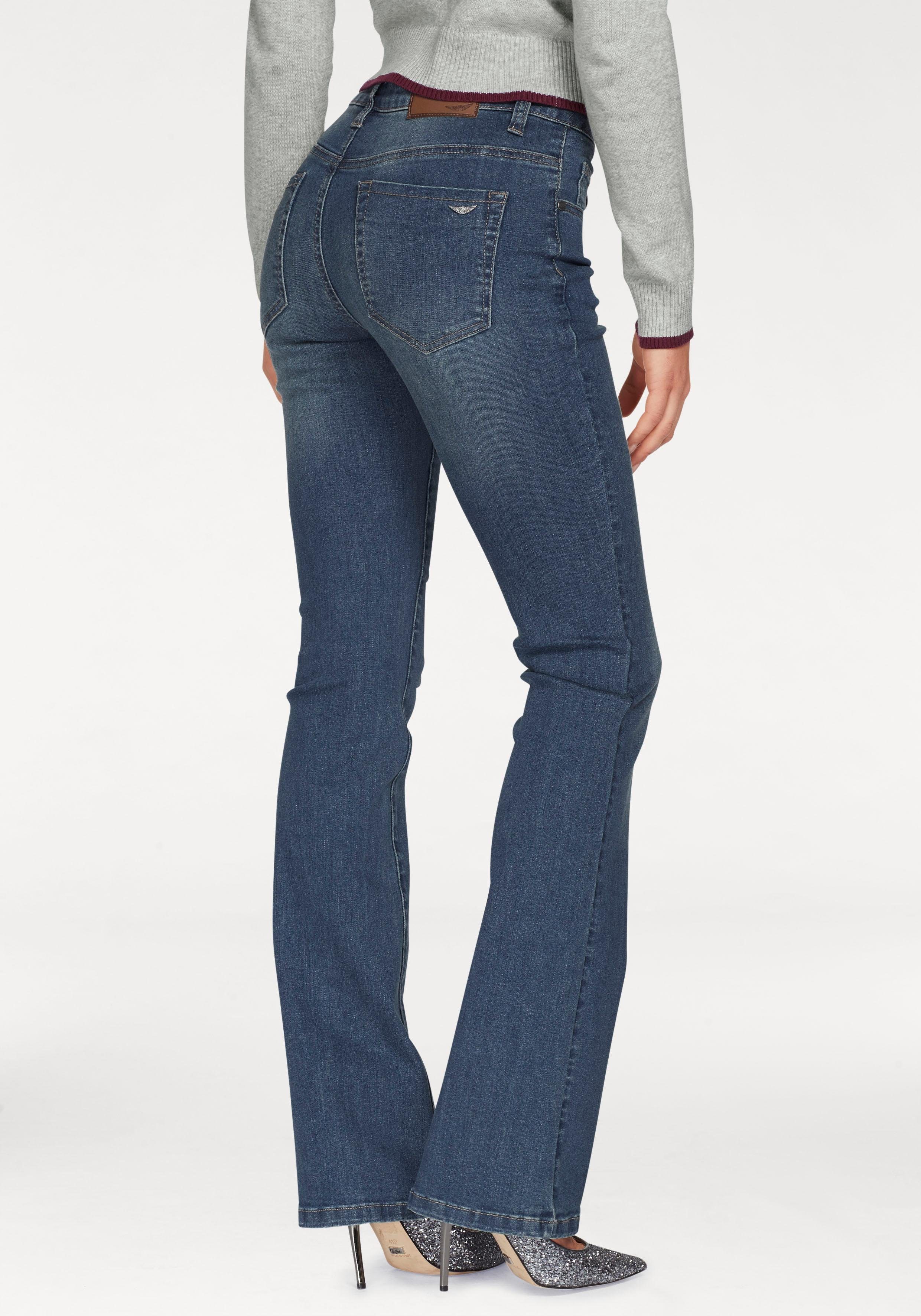 Arizona Bootcut-Jeans High Waist online kaufen | OTTO