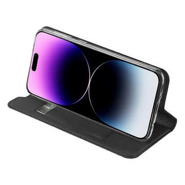 CoolGadget Handyhülle Magnet Case Handy Tasche für Apple iPhone 15 Pro 6,1 Zoll, Hülle Klapphülle Ultra Slim Flip Cover für iPhone 15 Pro Schutzhülle