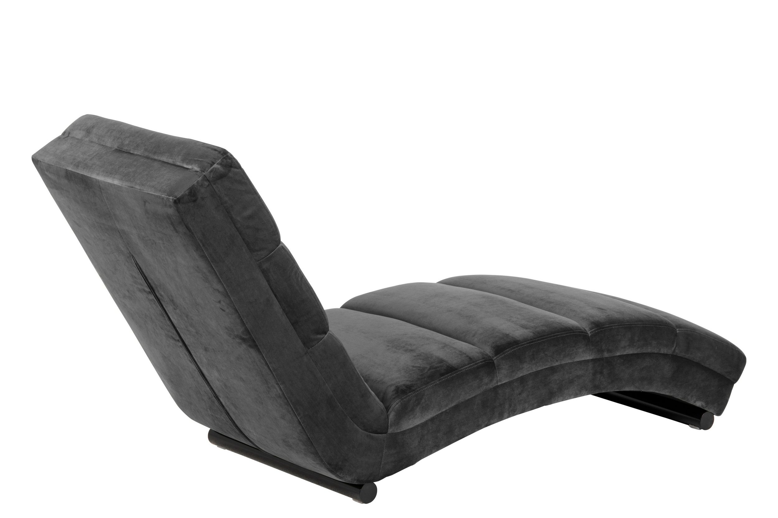 Sofa SANNE SOFA CHAISELONG DUNKELGRAU von ebuy24 - Rückansicht