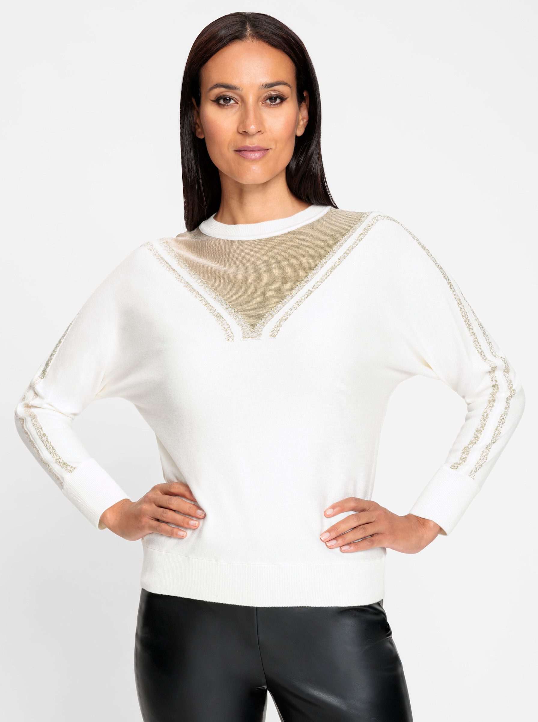 heine Strickpullover Langarm-Pullover . günstig online kaufen