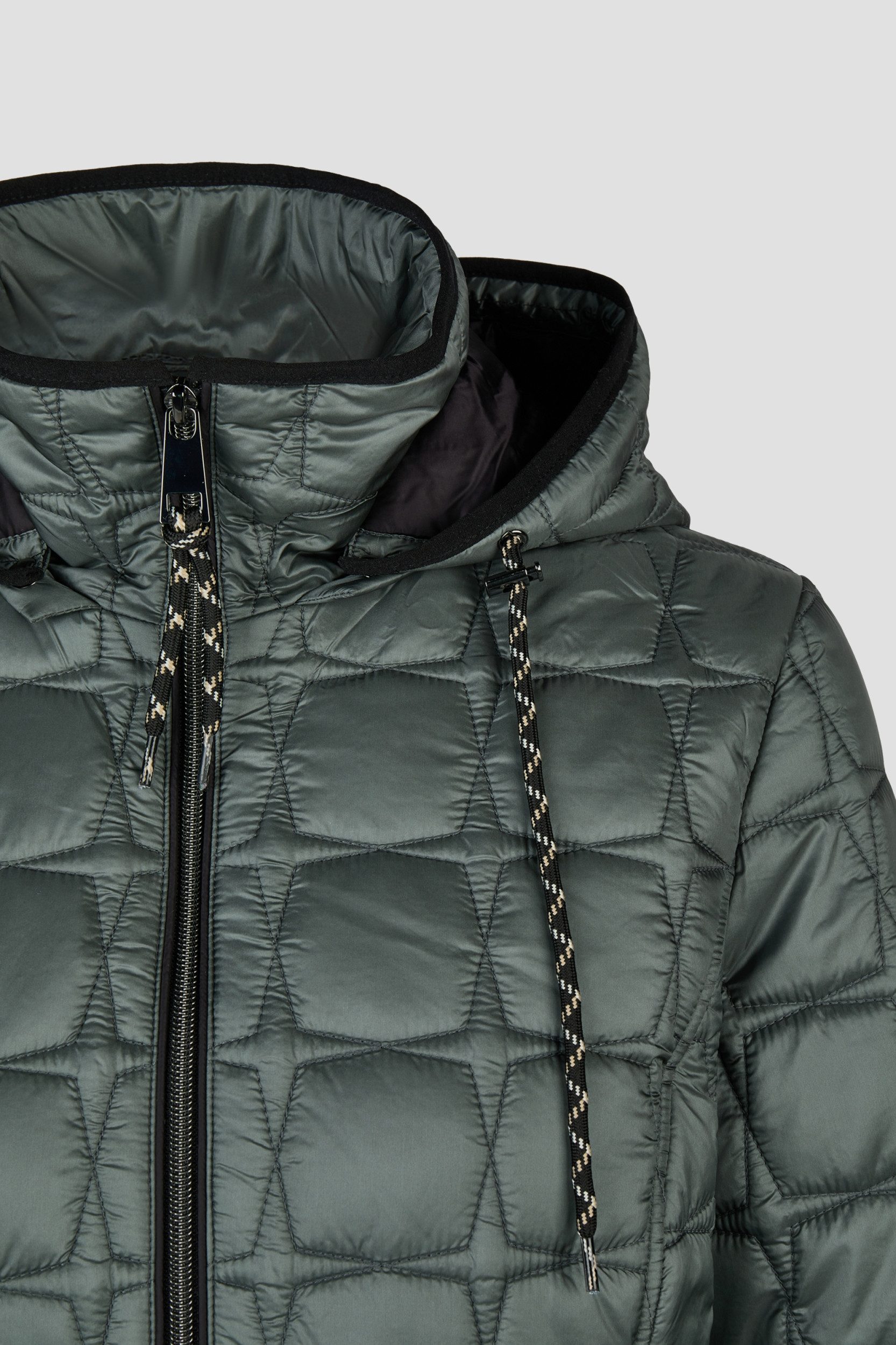 Barbara Lebek Langjacke Jacke Sandwichstepp 658 misty sage