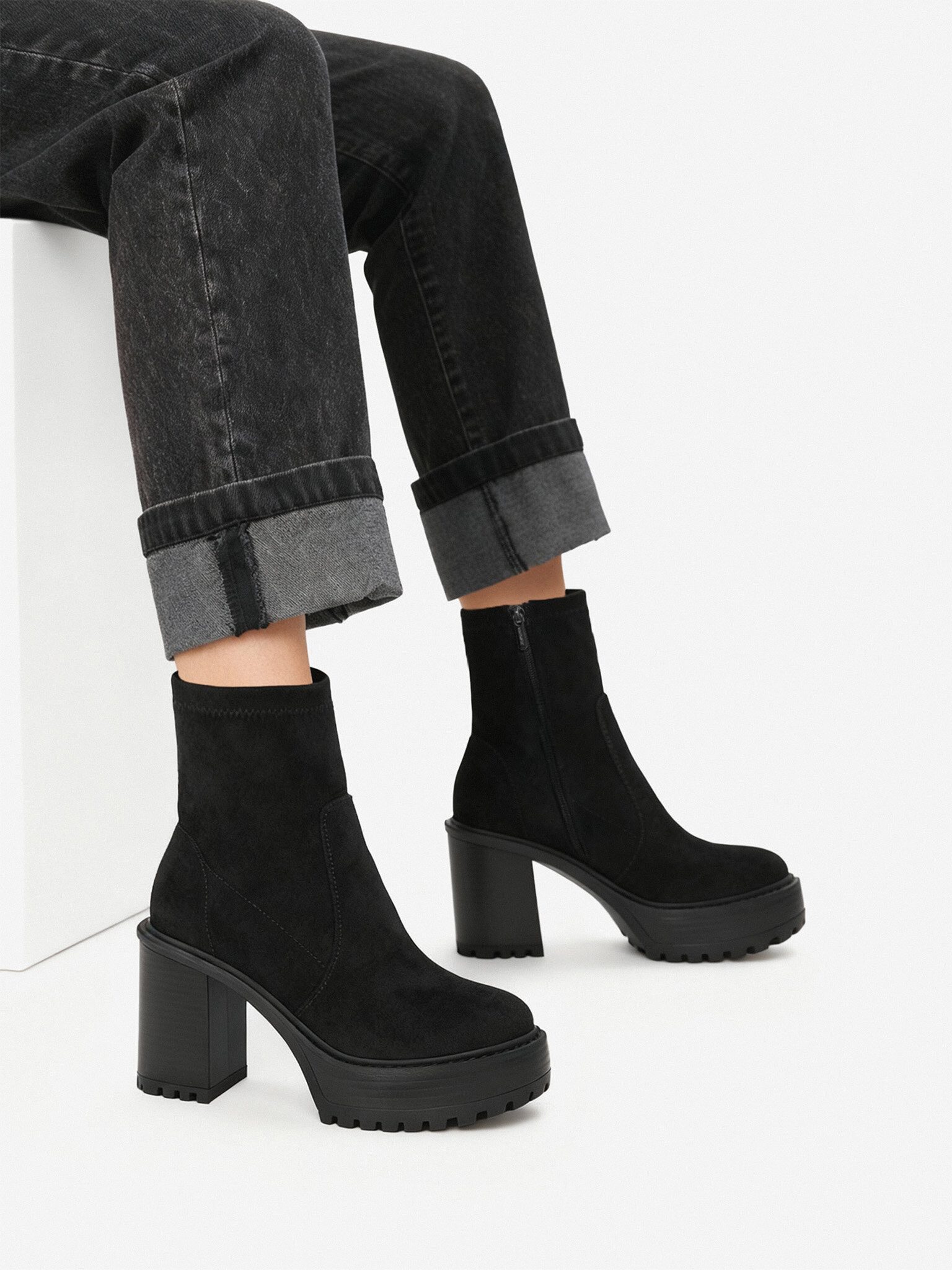 Nine West Nine West Damen-Fußstiefel Schwarz CEO-MAJ-01 Stiefel