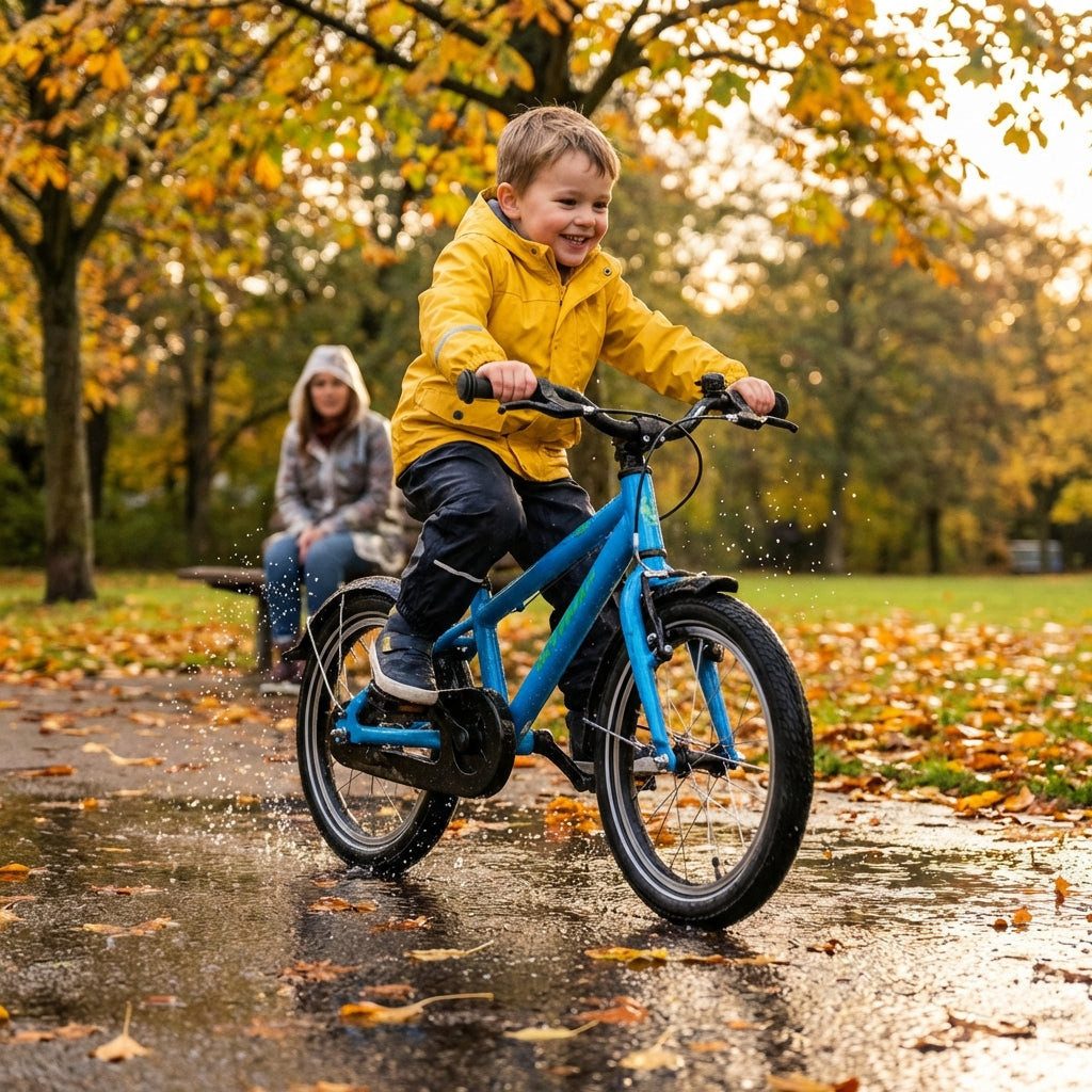 Hebie Schutzblech Hebie Taipan 0756E Steckblechsatz für 16-Zoll-Kinderfahrräder, 55 mm b