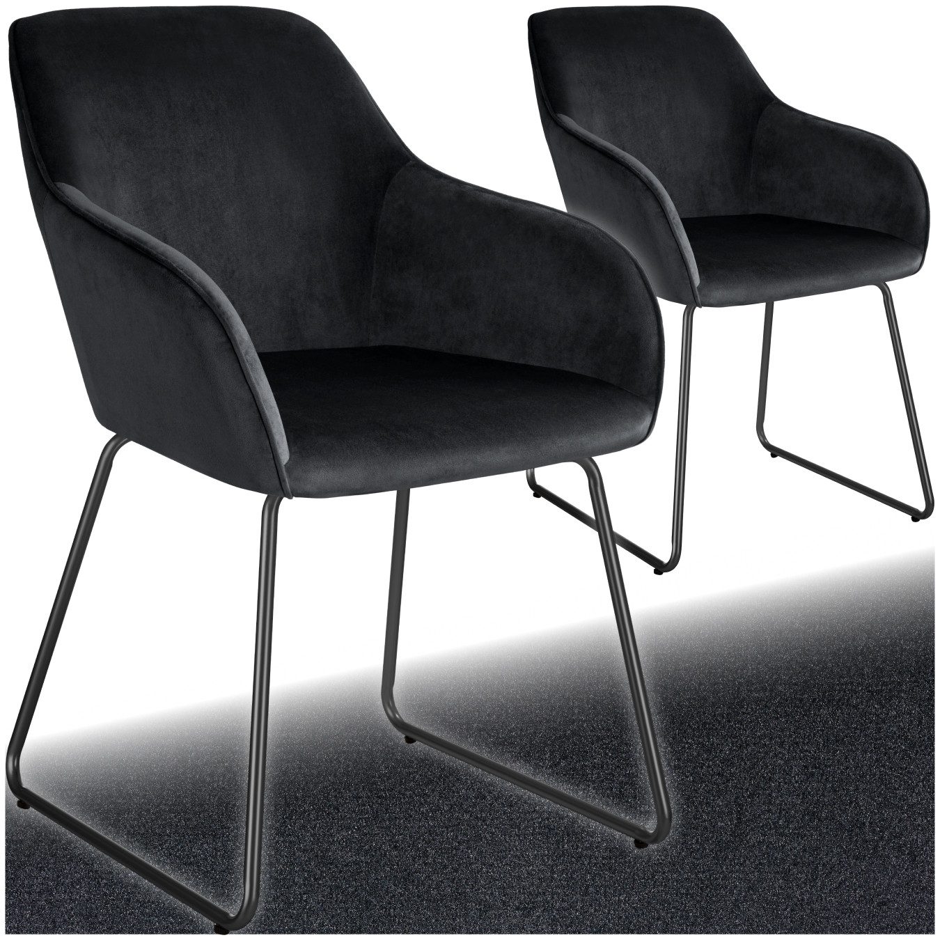tectake Esszimmerstuhl Jeane (Set, 2 St), günstig online kaufen
