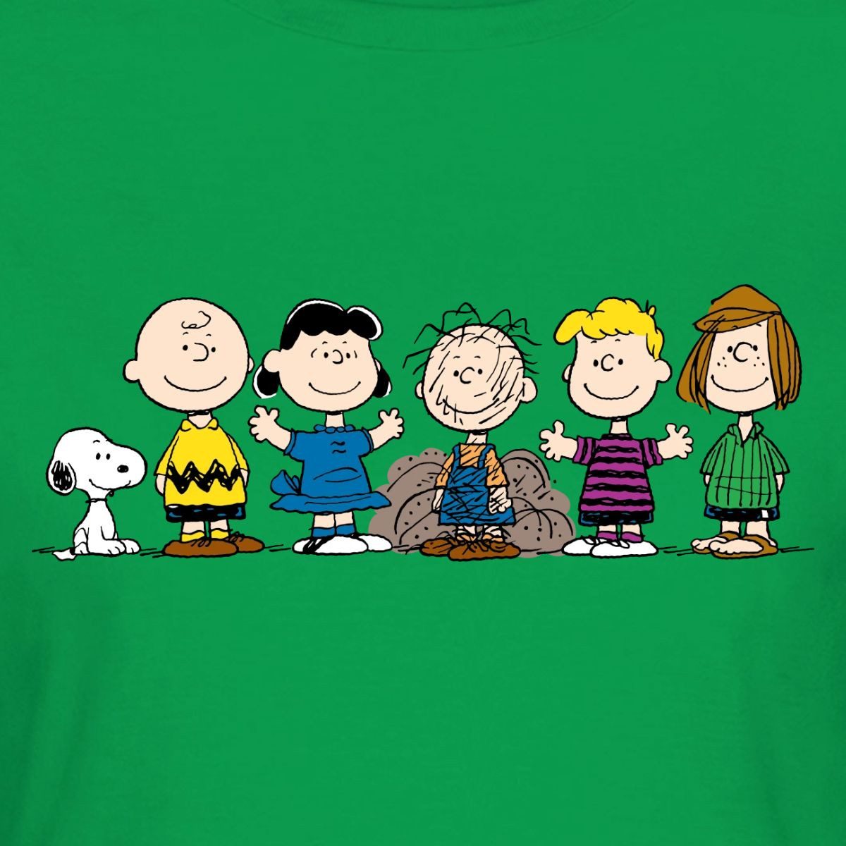 Spreadshirt T-Shirt Peanuts Snoopy Und Seine Freunde Frauen T-Shirt (1-tlg) Slim Fit, fällt klein aus