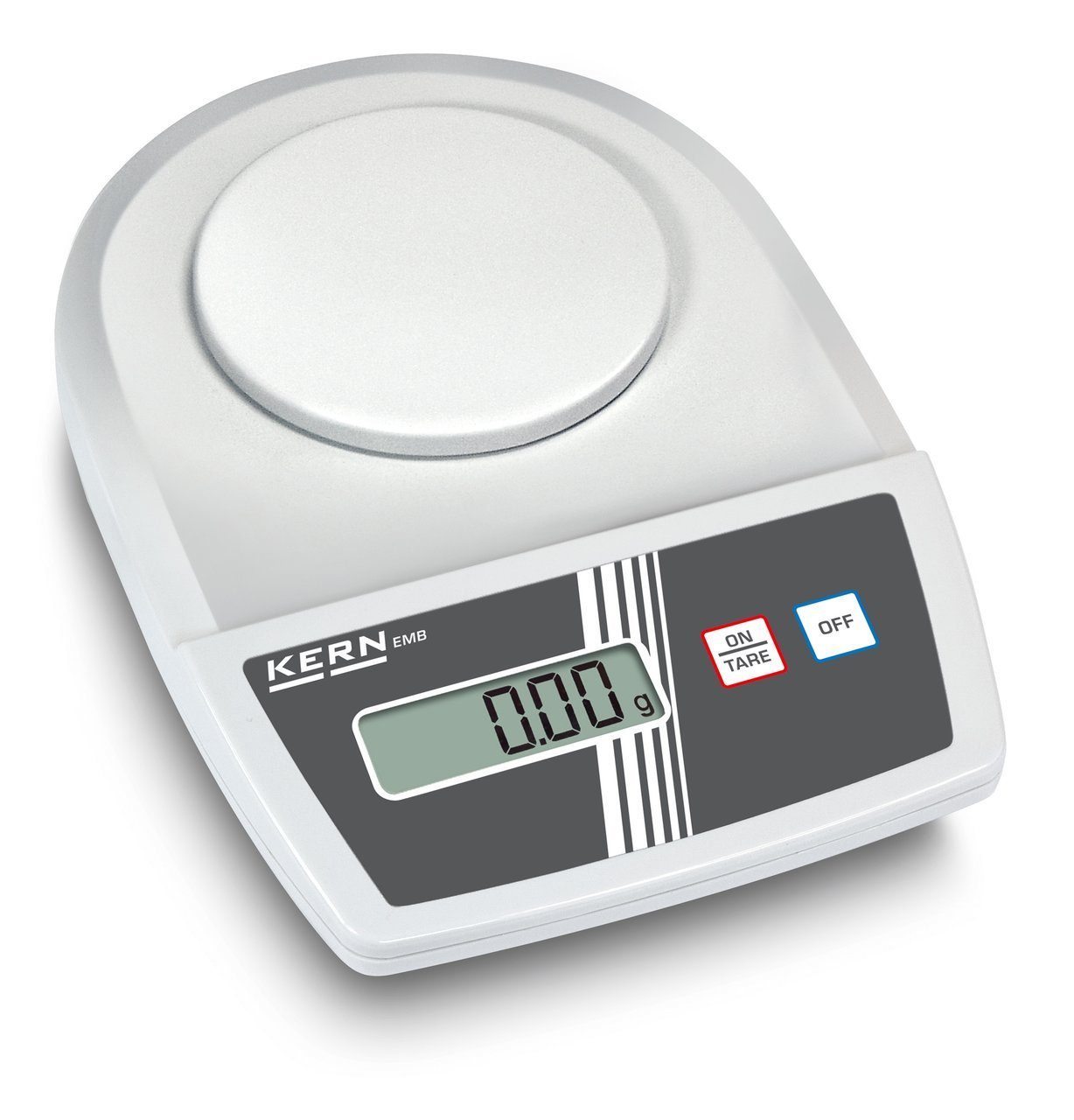 Kern Feinwaage Schulwaage EMB 200-2, Wägebereich 200 g, Ablesbarkeit 0,01 g, LCD Display
