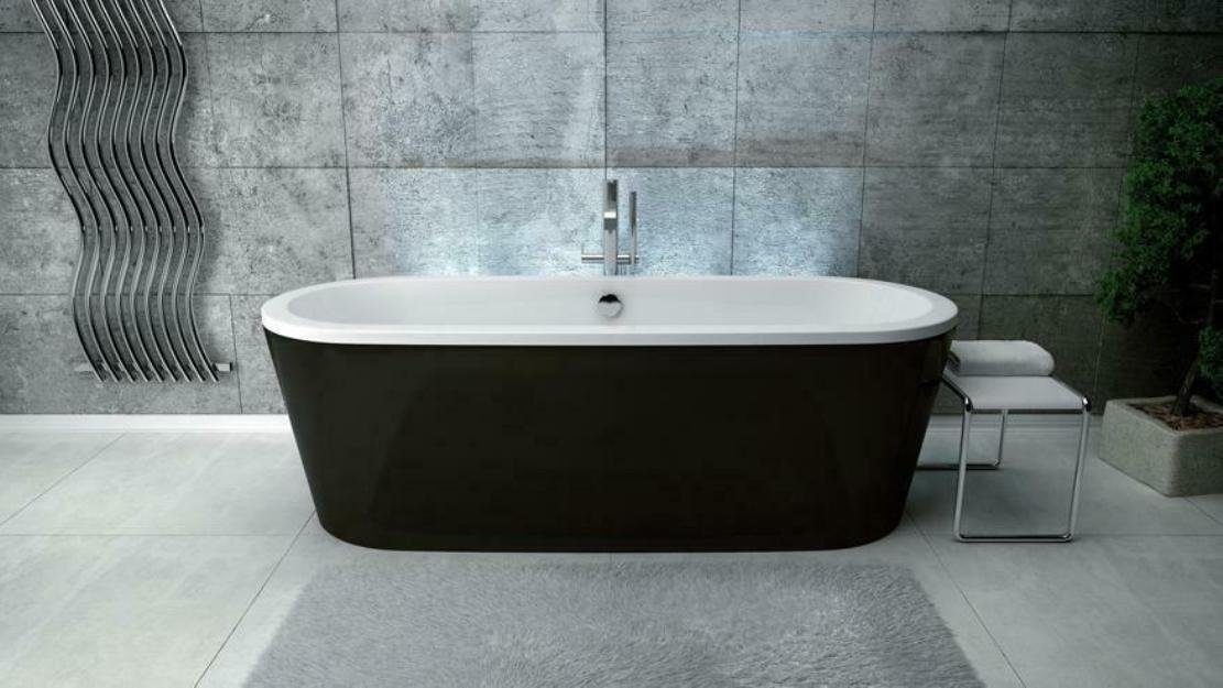 Xlmoebel Badewanne Ovale Wanne Acryl Exclusive Wannen Freistehende Design Neu Badezimmer, (1-tlg), Hergestellt in Europa
