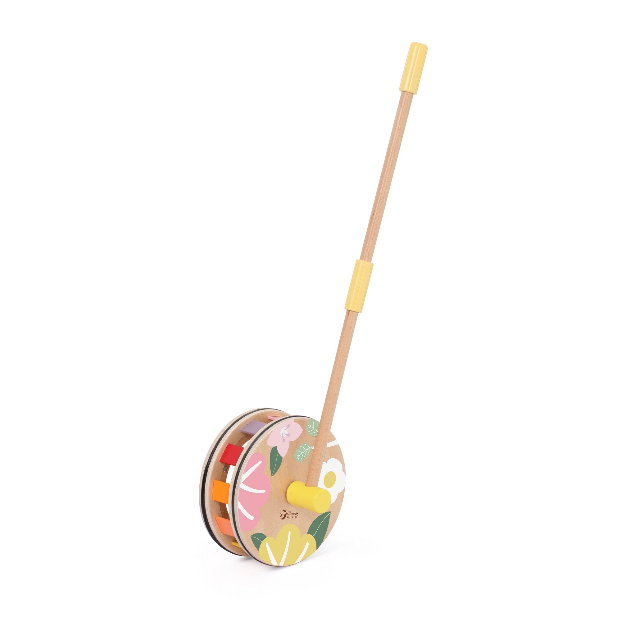 Classic World Schiebestab Classic World - Schiebestock Regenbogen - 15x9,7x54,4cm +12M