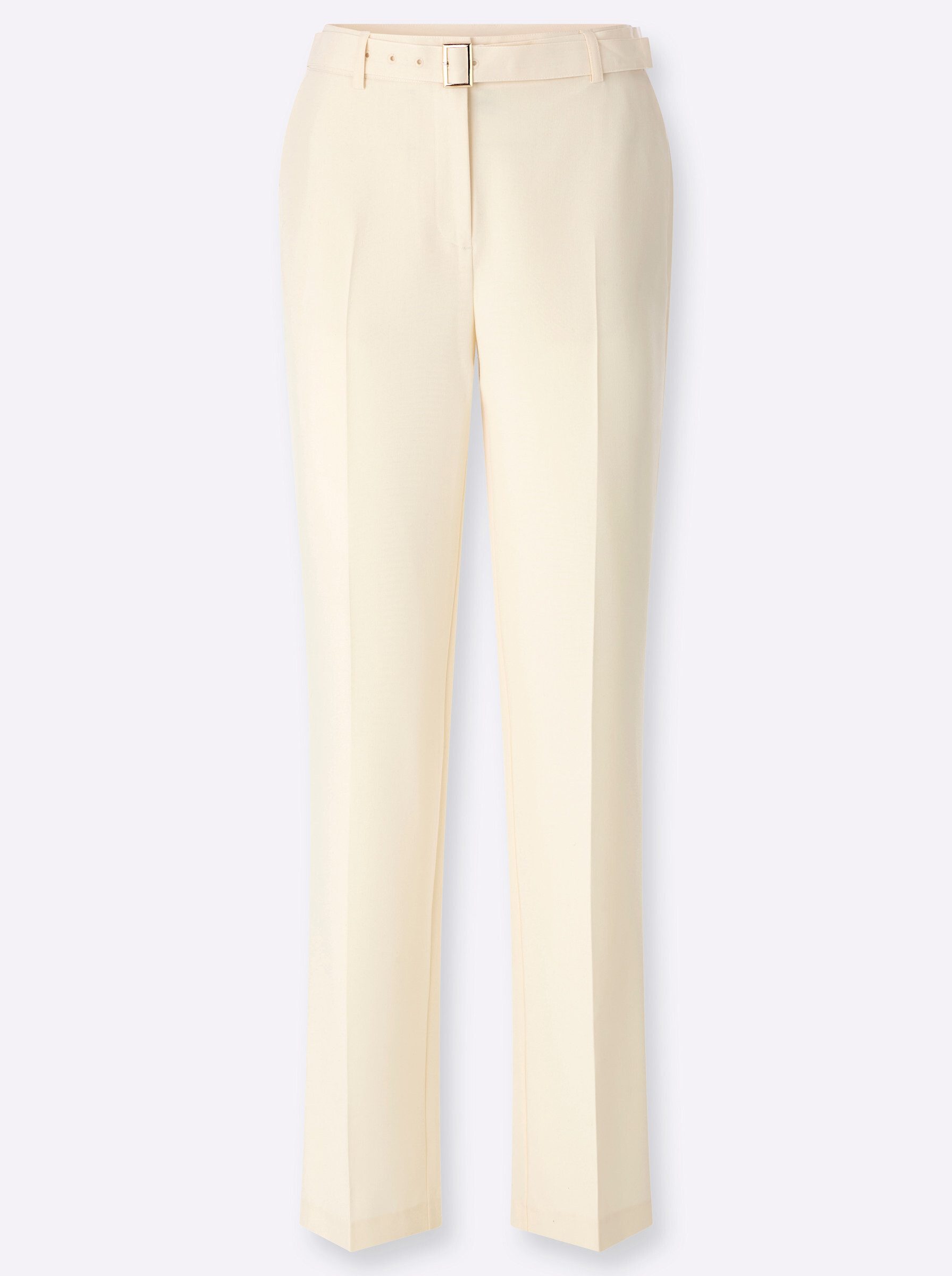 creation L Jerseyhose Woll-Polyester-Hose normal