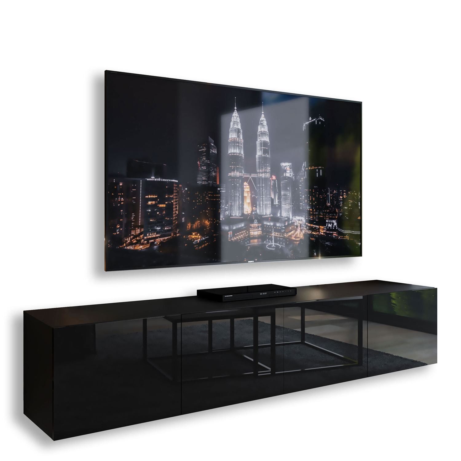 yourhouse24 Lowboard TV-Schrank Noisy 200 Hängeschrank günstig online kaufen