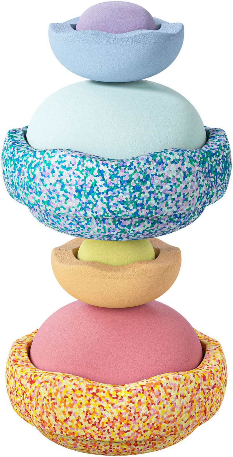 Balancetrainer Stapelstein® Inside Set, 8 Teile