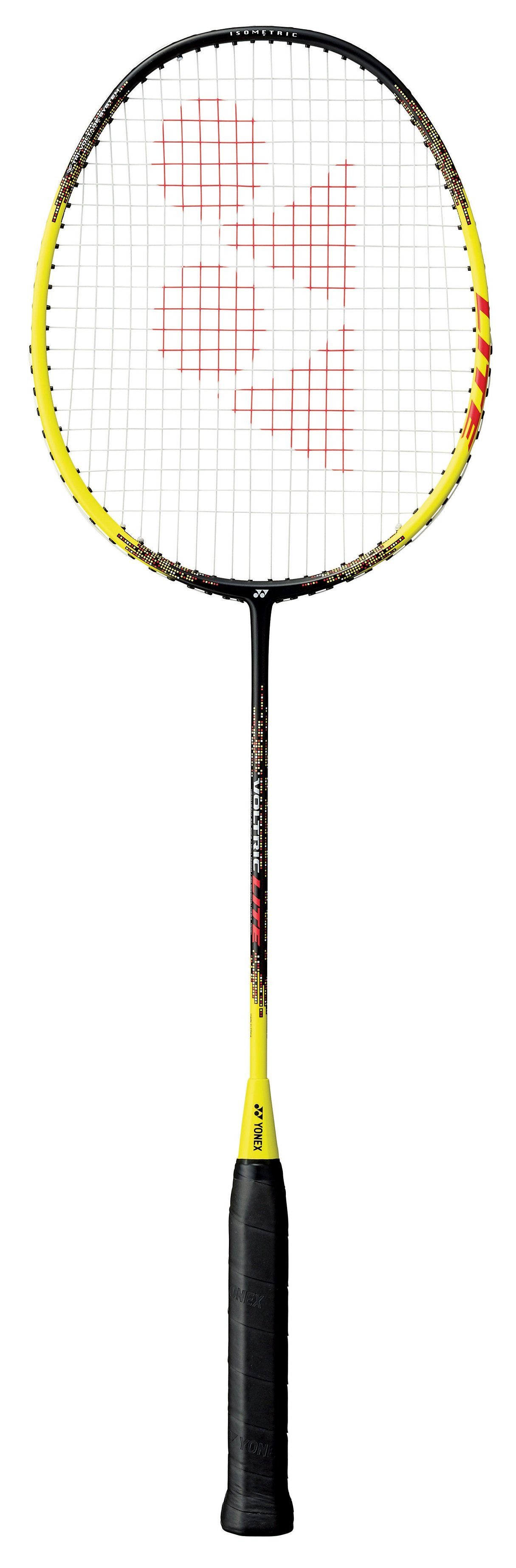 Yonex Badmintonschläger Voltric Lite schwarz/gelb - besaitet, Gewichtsklasse: 4U/G4