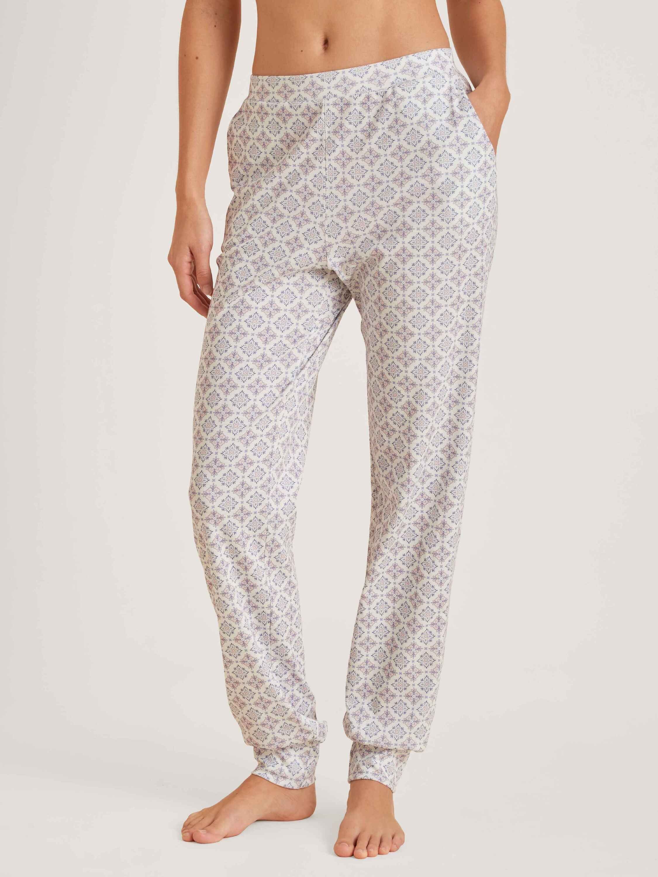 CALIDA Pyjamahose Pants mit Bündchen (1-tlg) pearl blush | Pyjamahosen