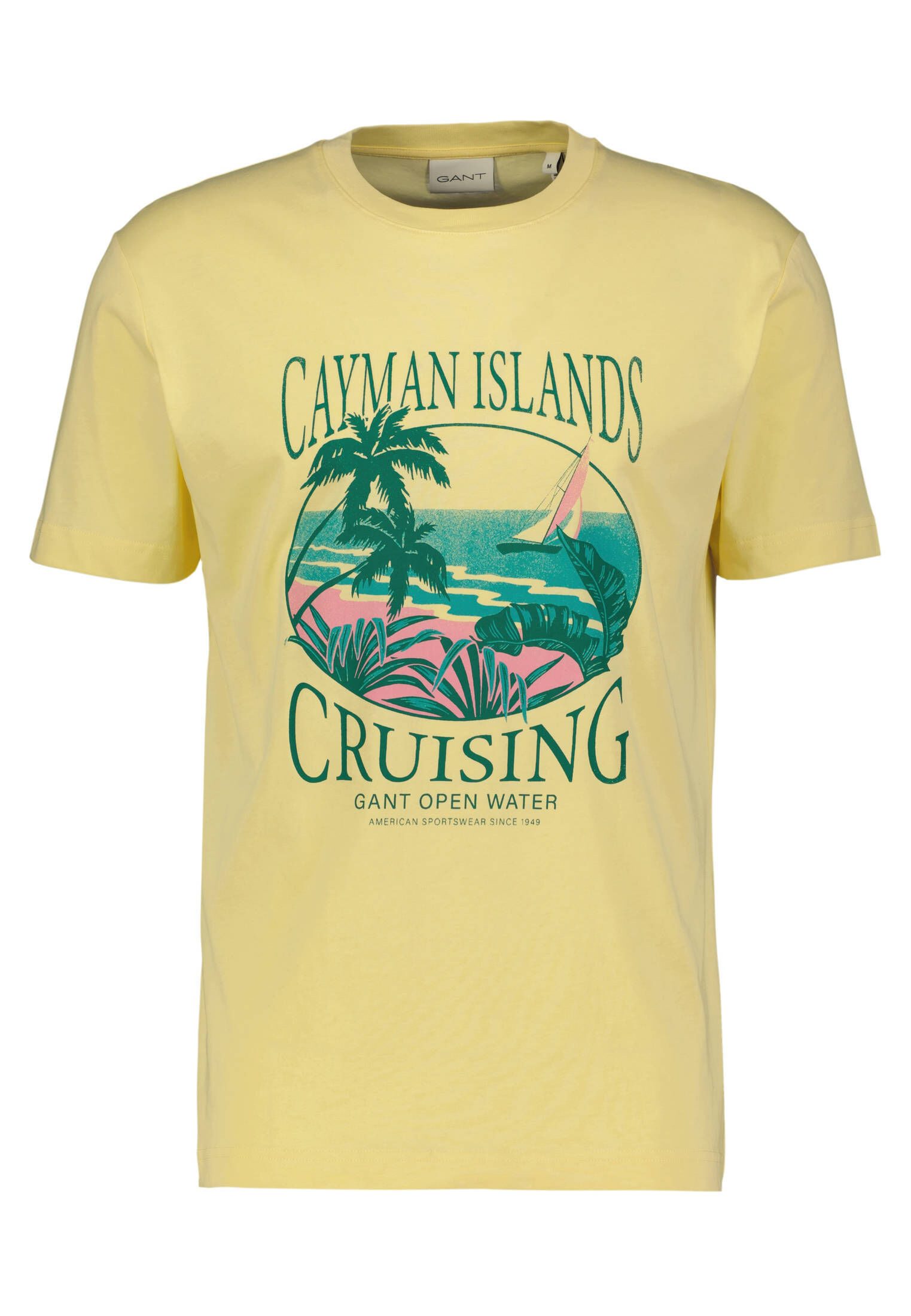 Gant T-Shirt Herren T-Shirt PLACED GRAPHIC günstig online kaufen