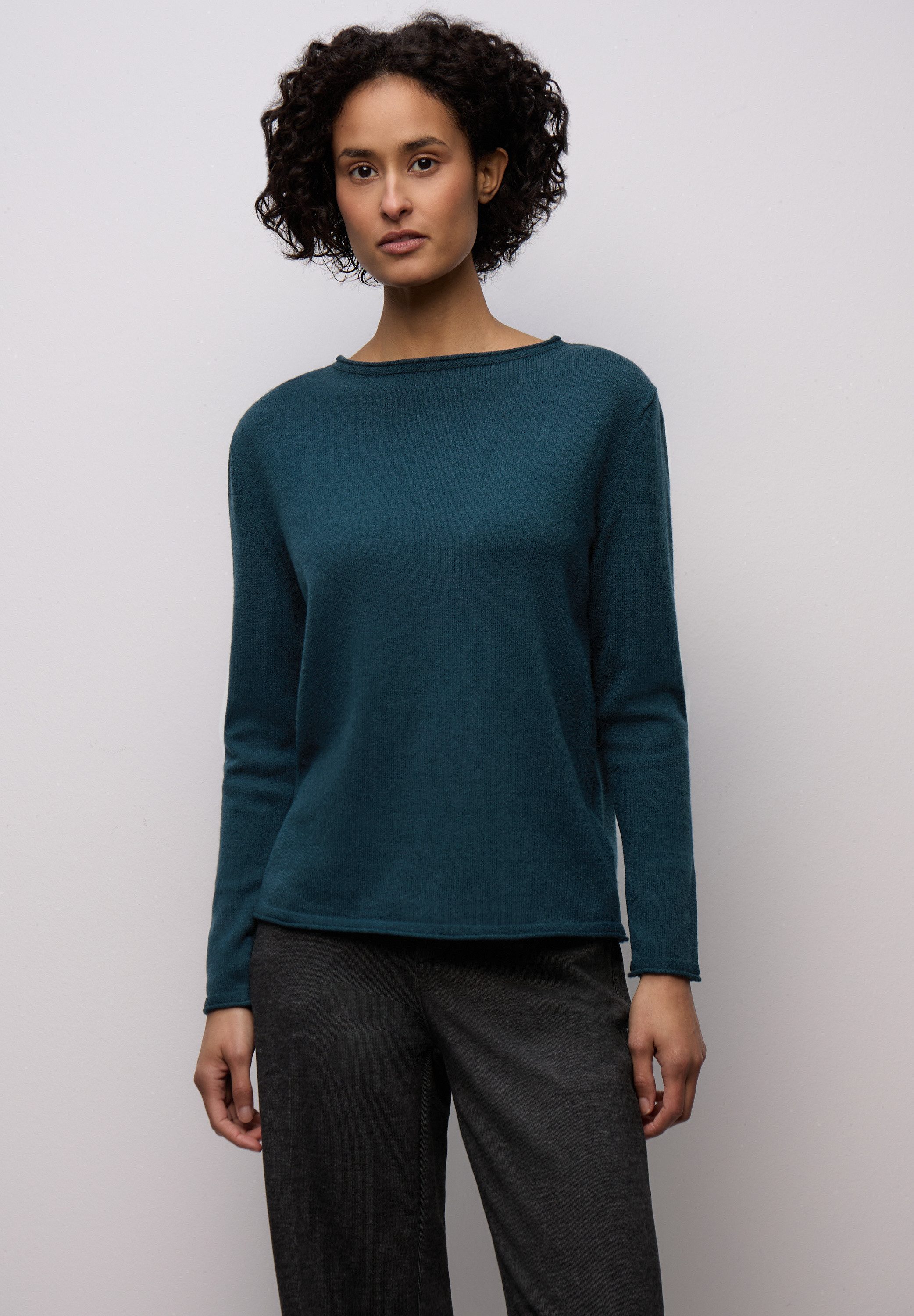 STREET ONE Strickpullover aus softem Materialmix günstig online kaufen