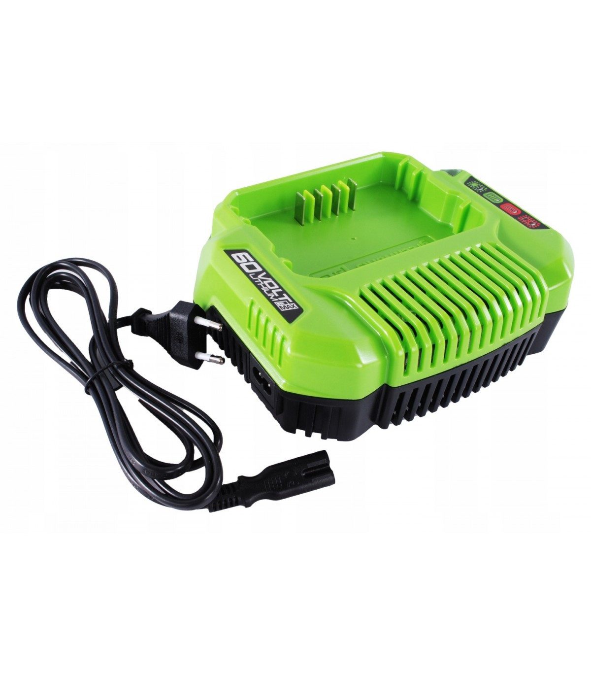 Greenworks Greenworks Ladegerät 60V 2A G60UC Schnellladegerät Akku-Ladestation