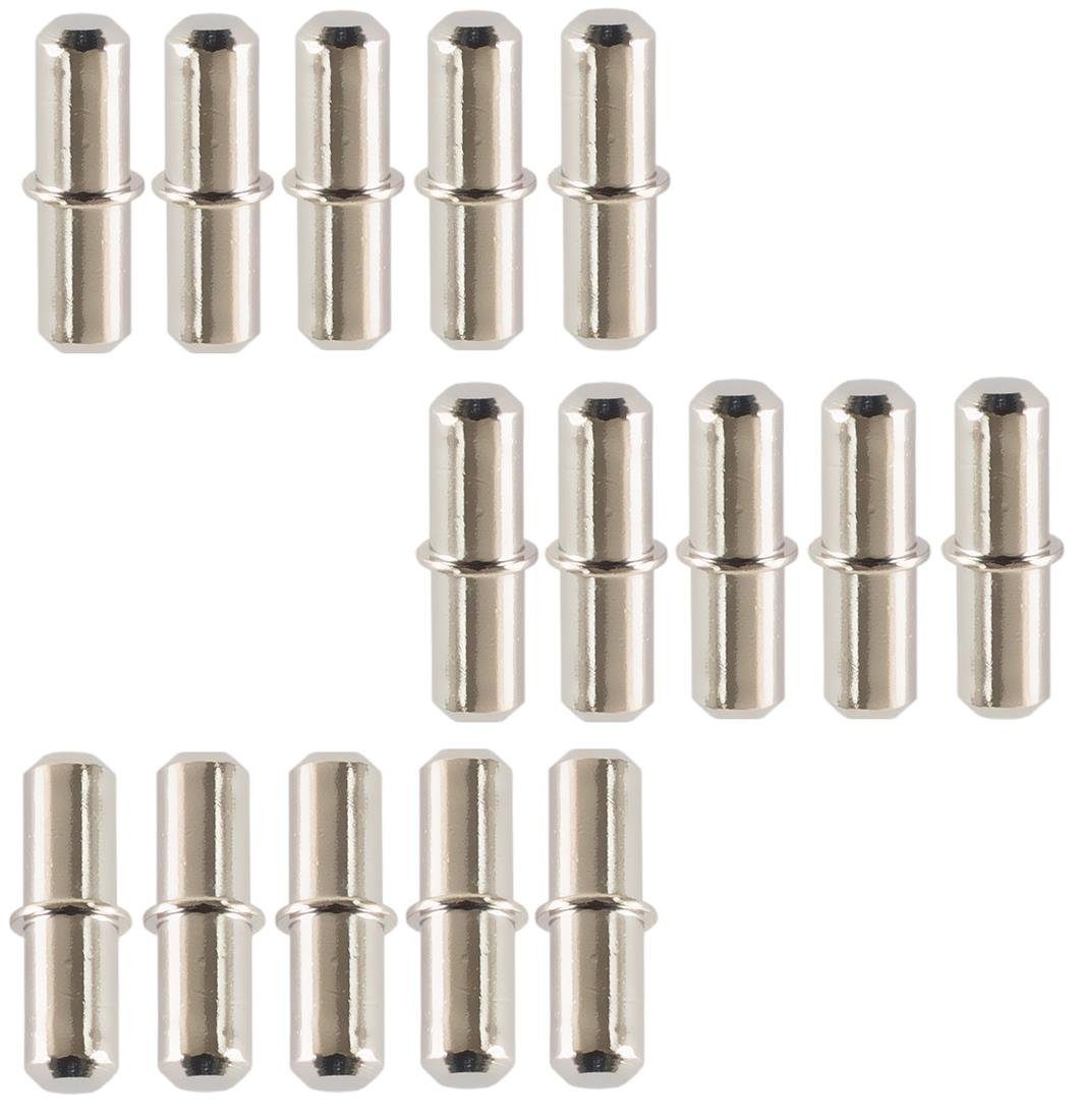 BAYLI Regal 15 Stück Bodenträger aus Metall [Ø 5mm x Länge 17mm] für Einleg günstig online kaufen
