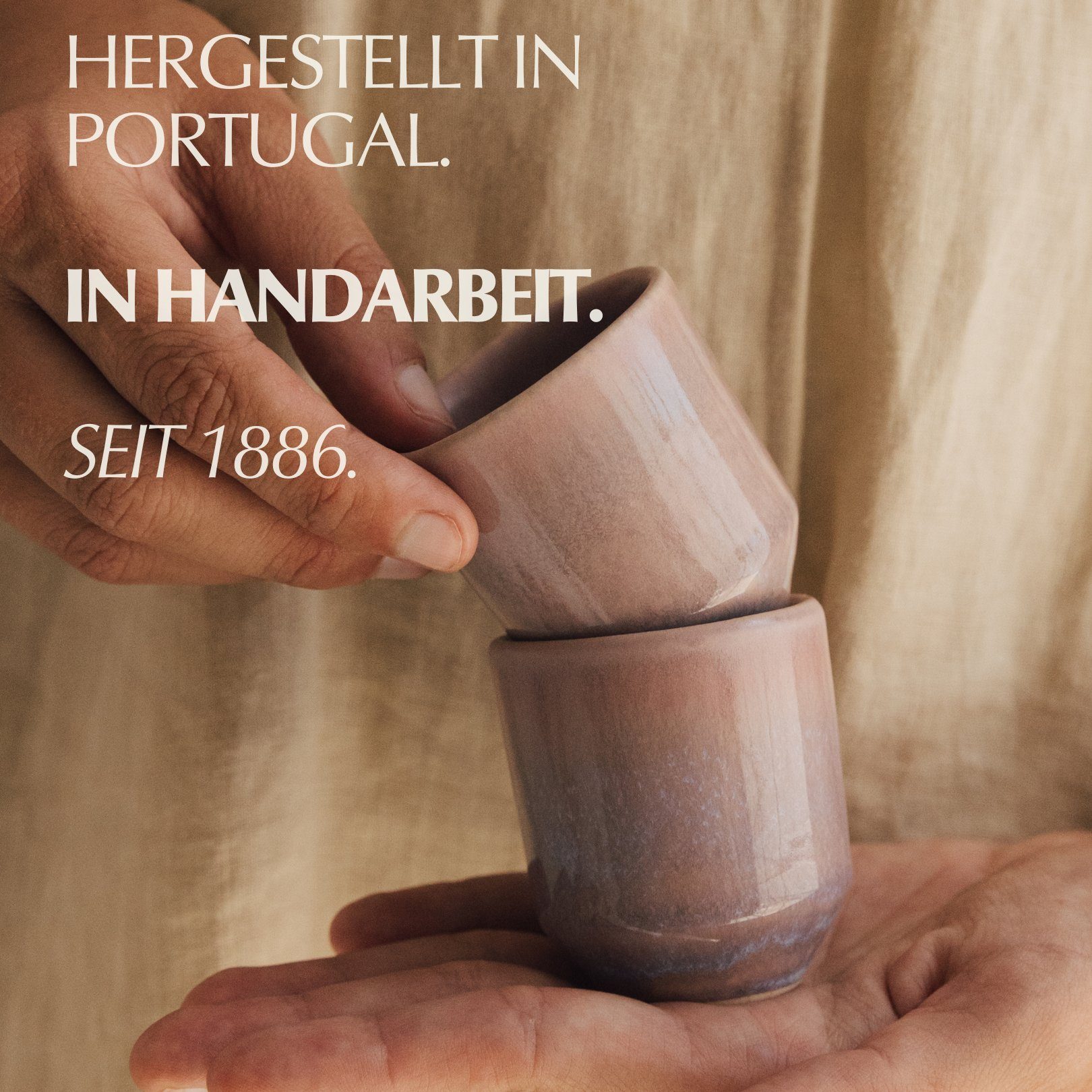 NAKOA Espressotasse NAKOA Keramik Espresso Tassen 4er Set, Espressobecher, 70ml