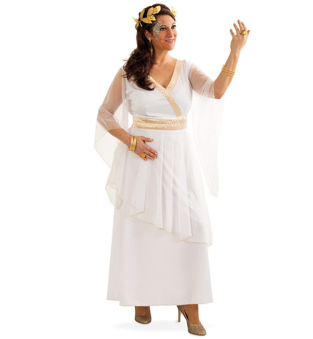Fries Kostüm Damen Kostüm Griechin Karneval Römerin Römer Kleid Antike Gött günstig online kaufen