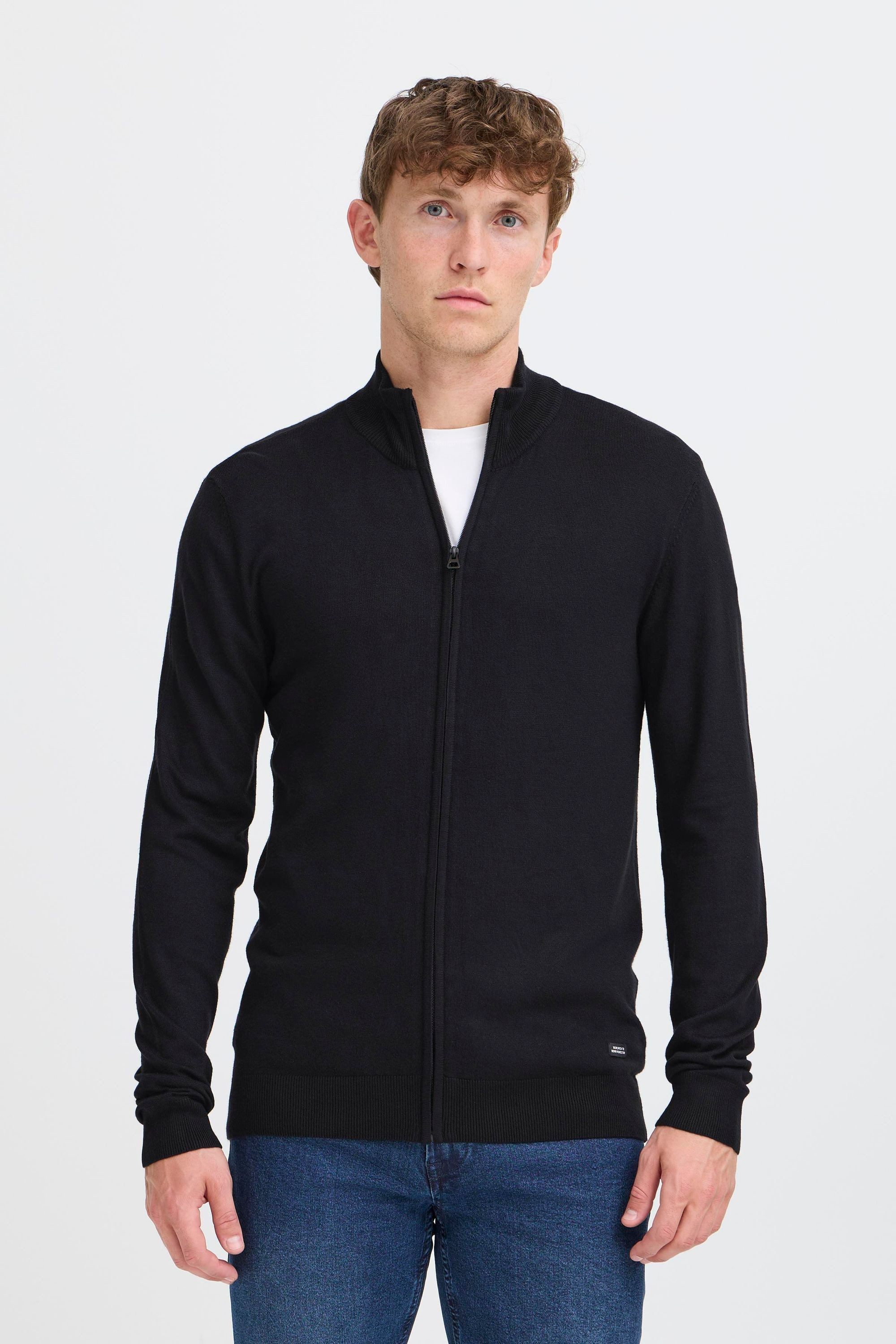 Blend Strickjacke BHWebe Stilvolle Strickjacke mit Reißverschluss günstig online kaufen