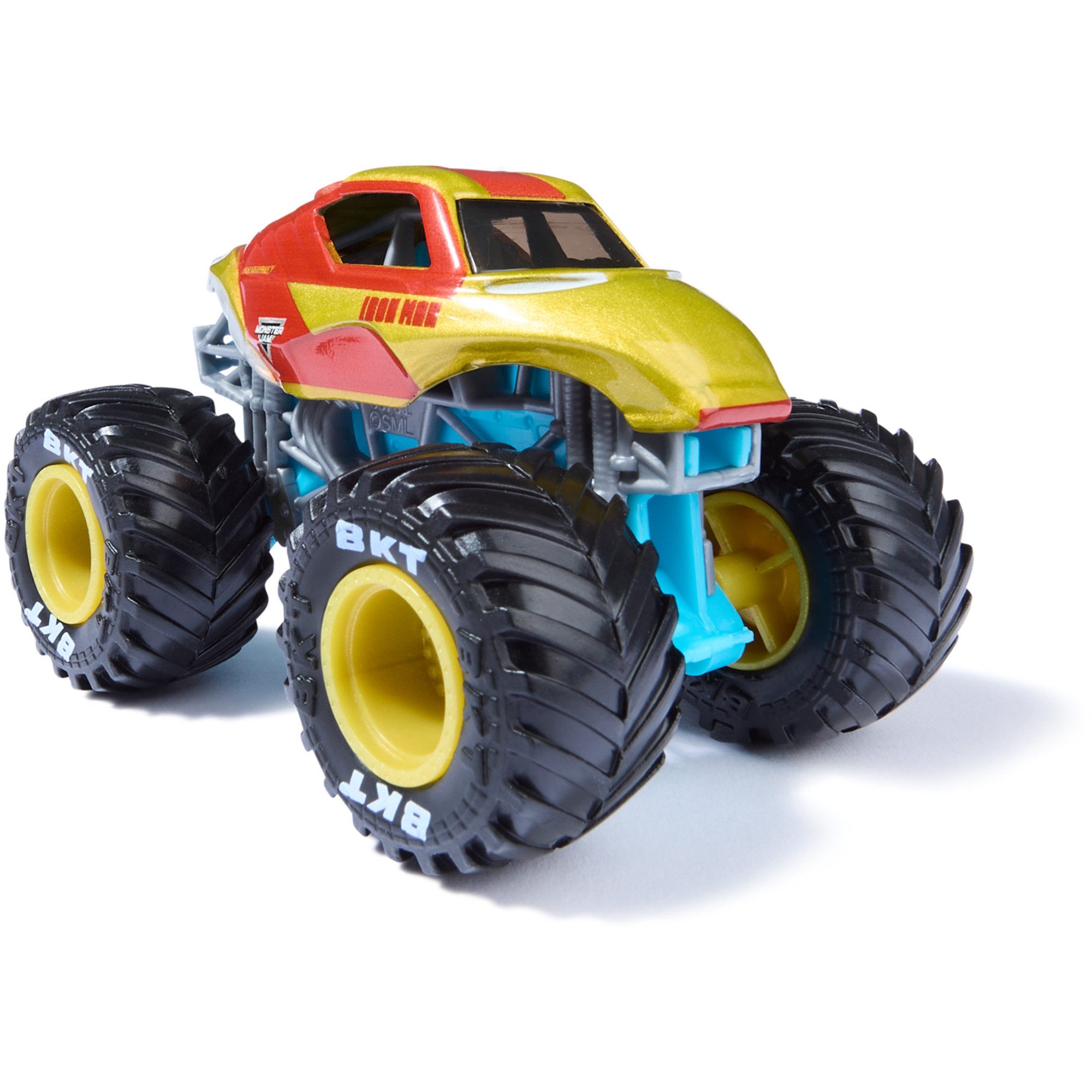 Monster Jam Spielzeug-Auto Spin Master Monster Jam 2er-Pack Iron Man vs. War